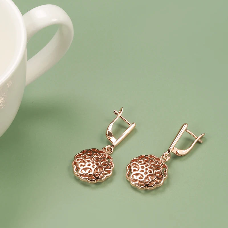 Gold Drop Earrings