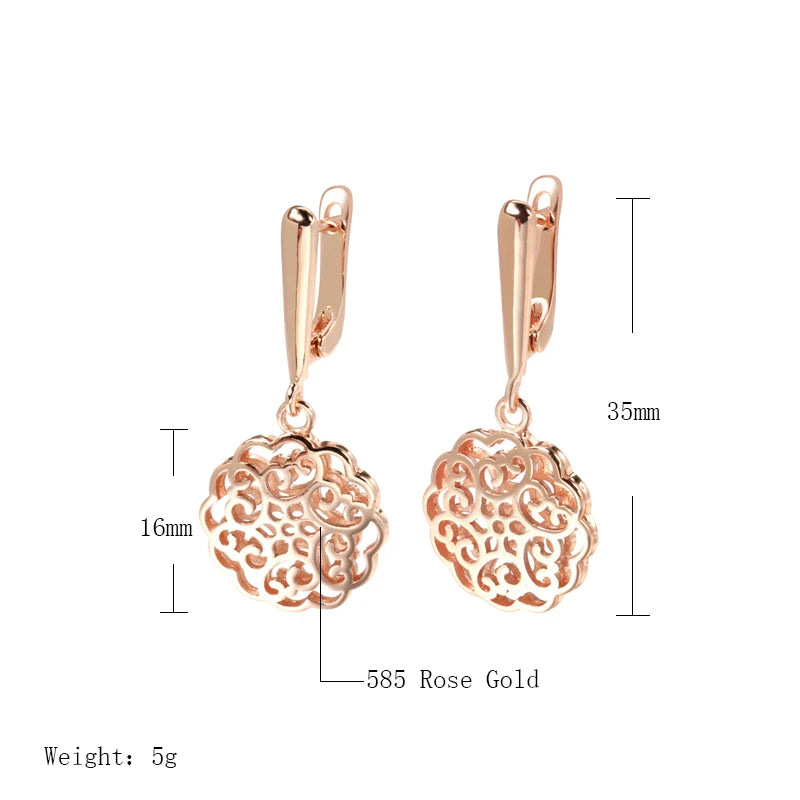 Gold Drop Earrings