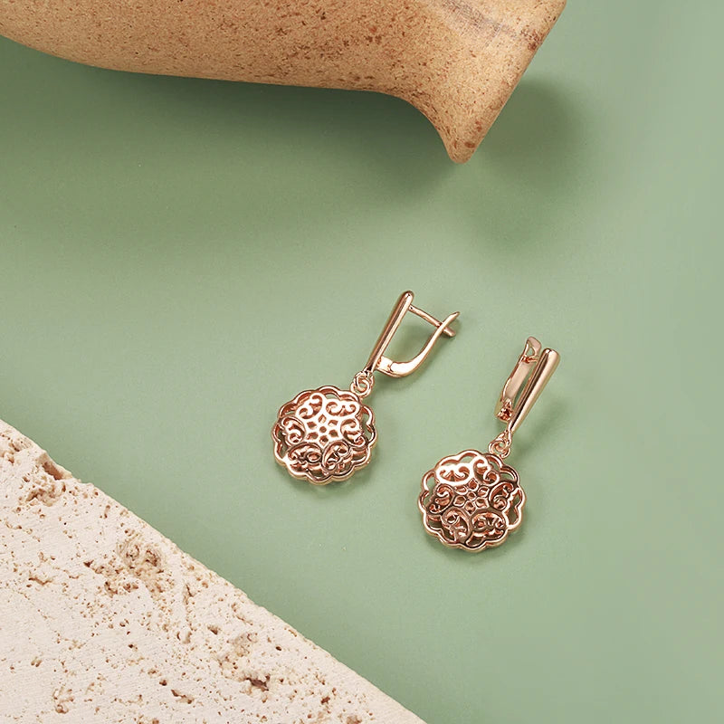 Gold Drop Earrings