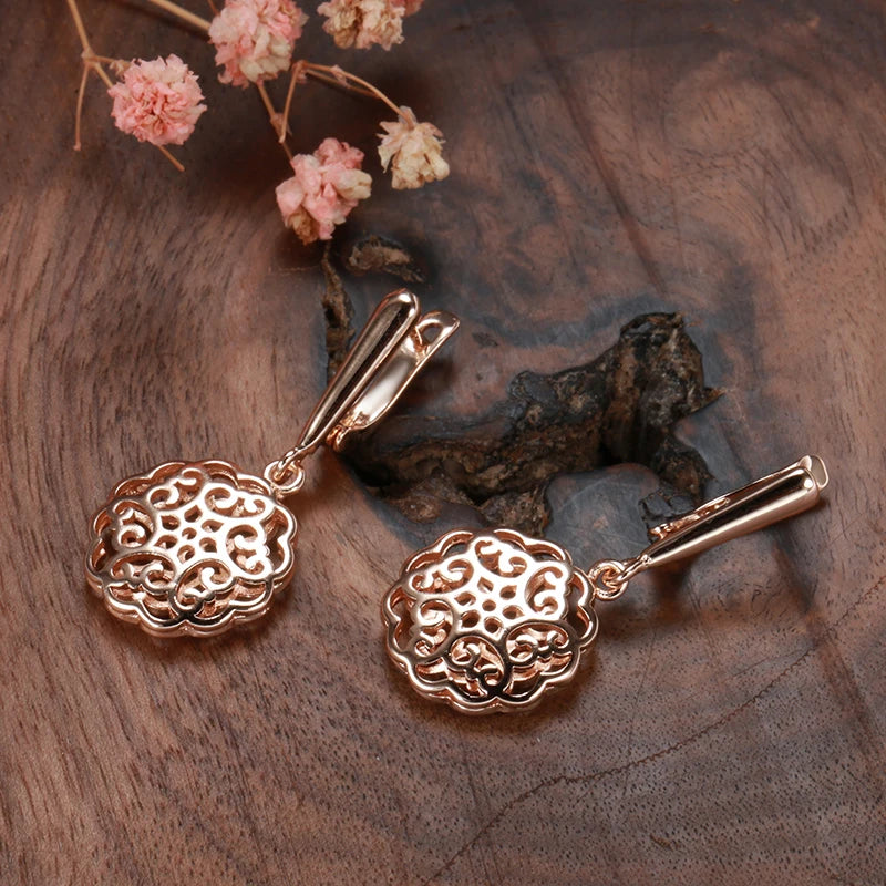 Gold Drop Earrings