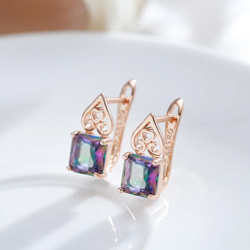 Square Drop Earrings