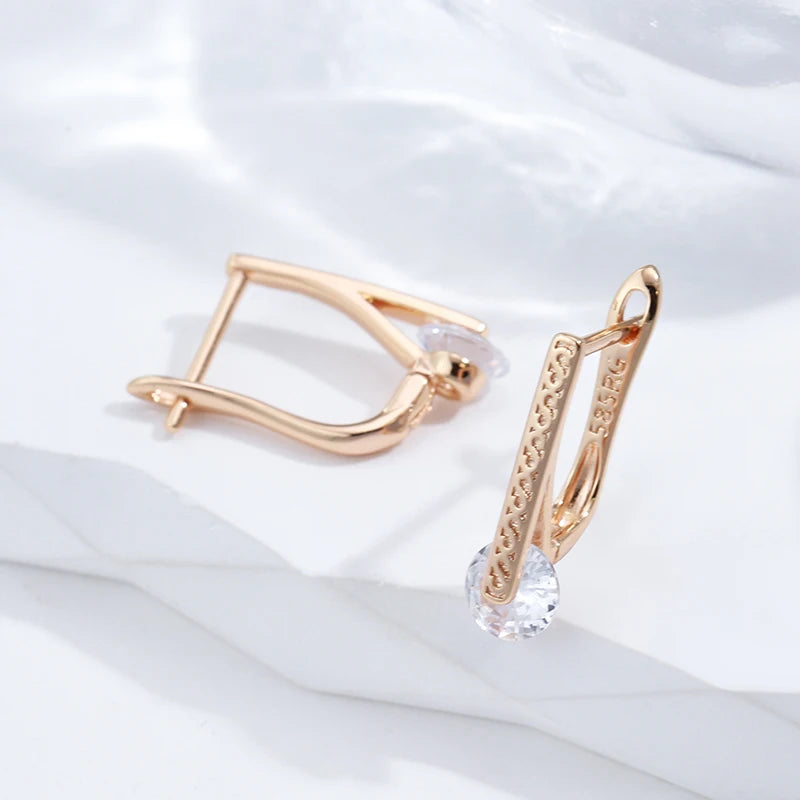 Emerald Gold Earrings