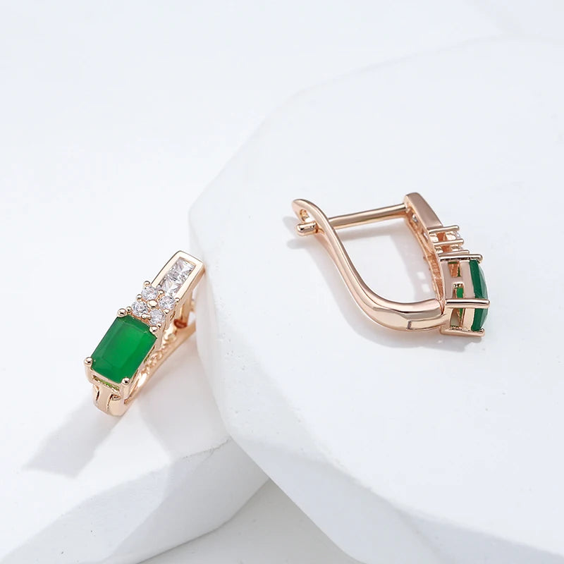 Fashion Green Earrings