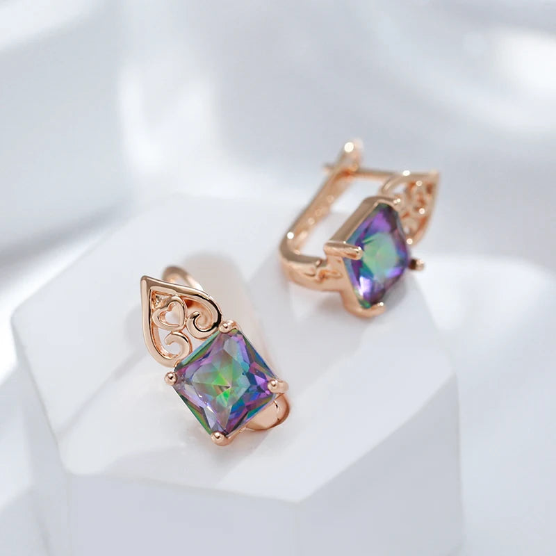 Square Drop Earrings