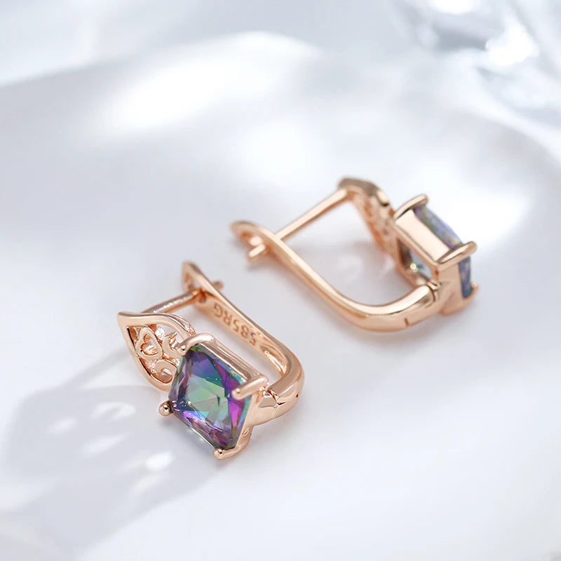 Square Drop Earrings